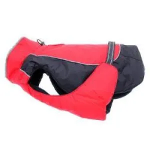 Alpine All Weather Coat - Red & Black