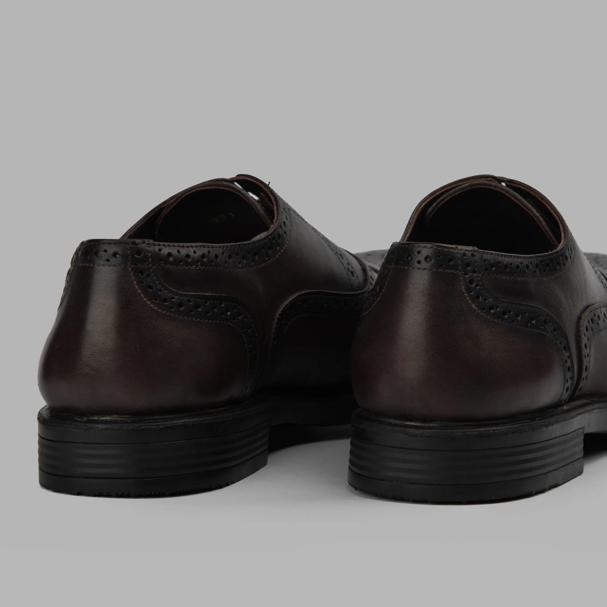 Brio Oxford Semi Brogue - Brown