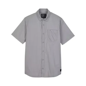 Chemise Fox Mens Roger Woven SS - Steel Gray