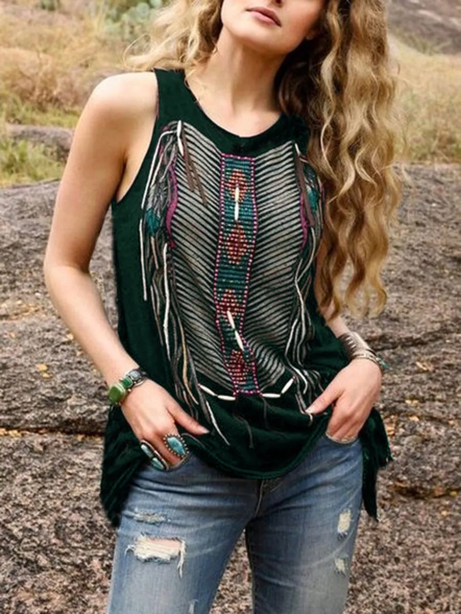 Comfortable Tassel T-Shirt