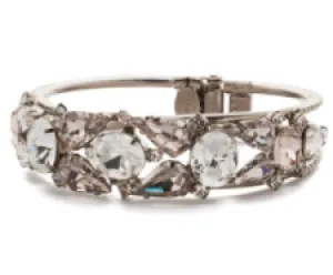 Crystal Cluster Hinge Cuff