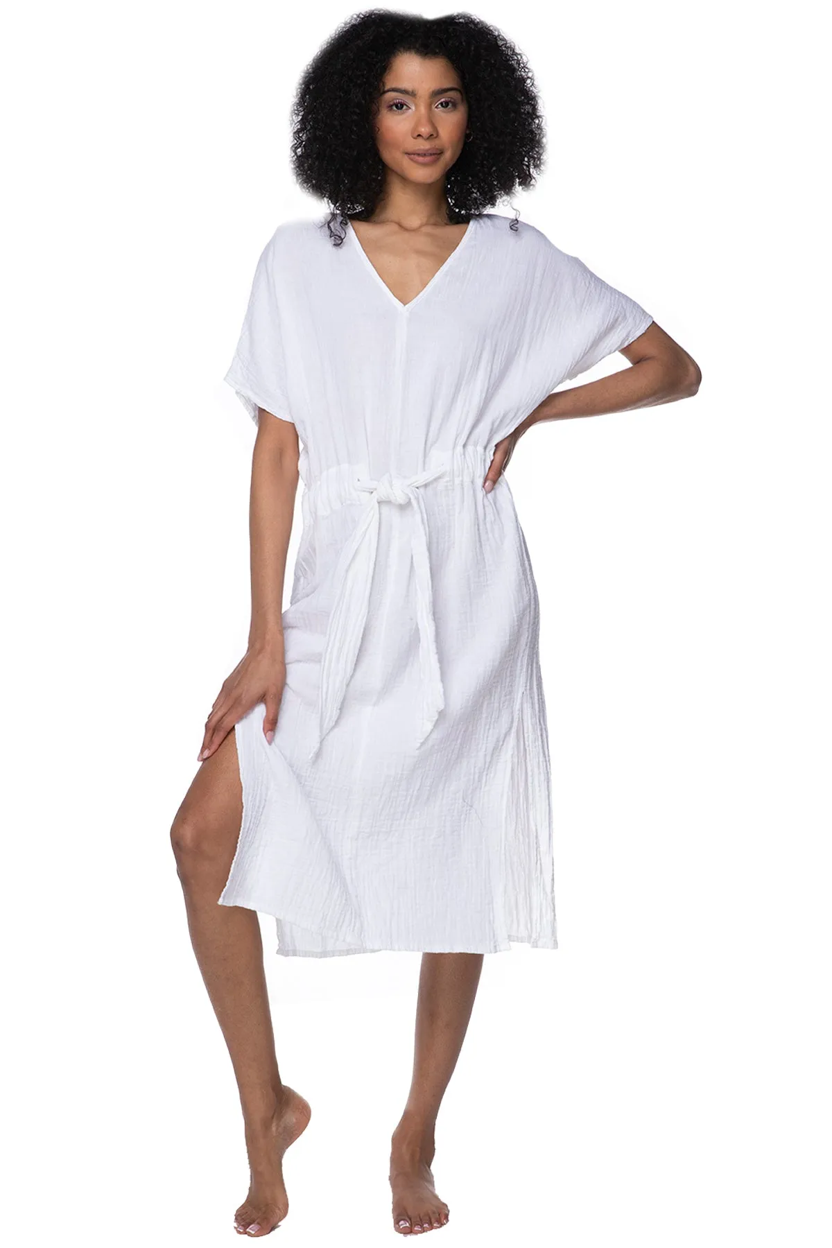 Double Gauze Bella Dress in Solids