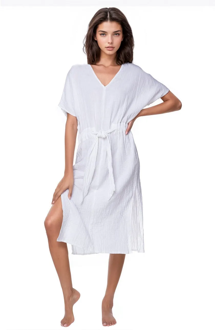 Double Gauze Bella Dress in Solids