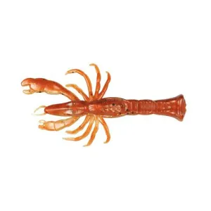 Gulp! Ghost Belly Shrimp Soft Bait - 3" Length, New Penny, Per 7