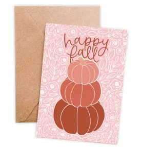 'Happy Fall' Greeting Card