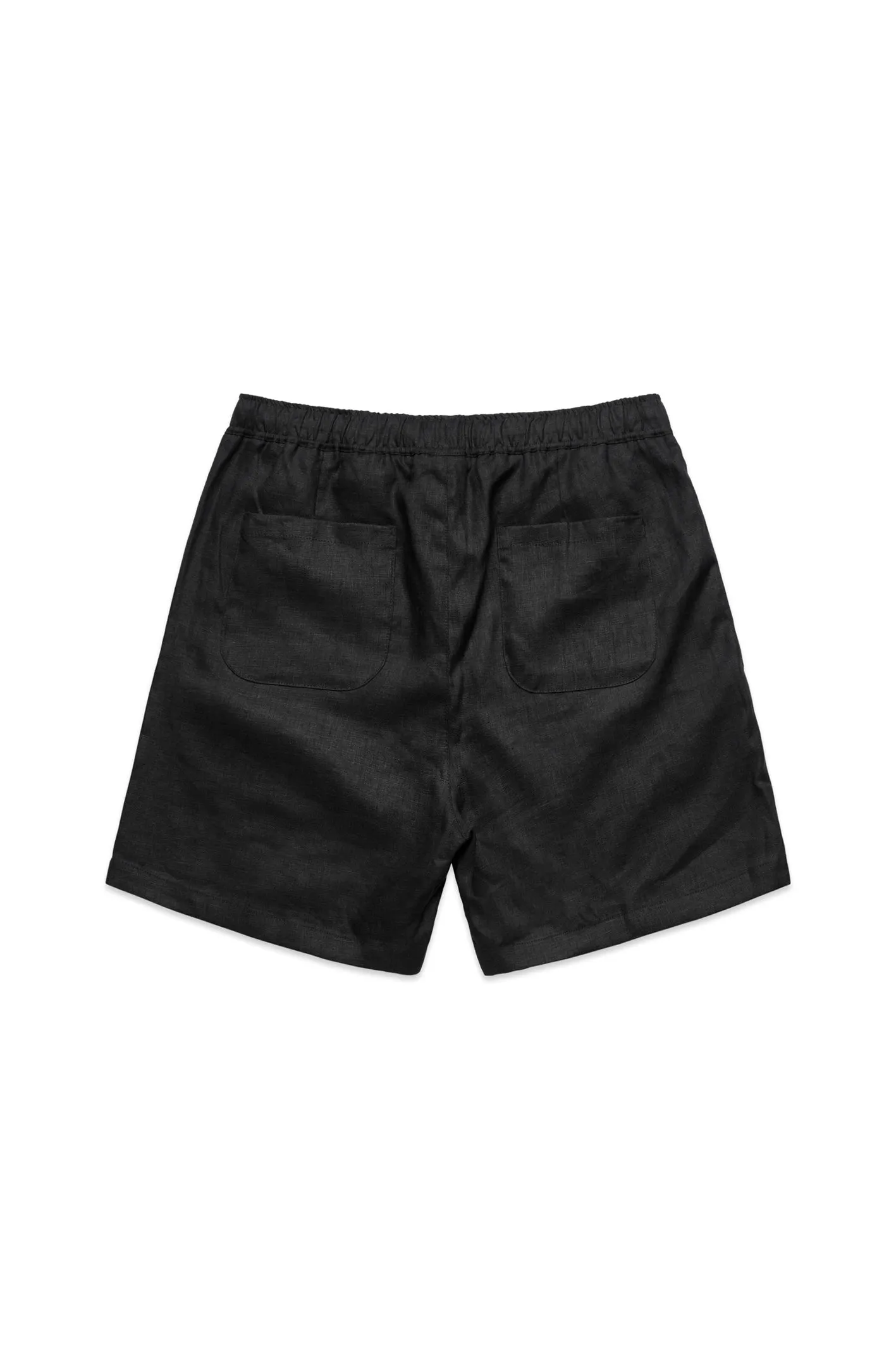 LINEN SHORTS (Black)