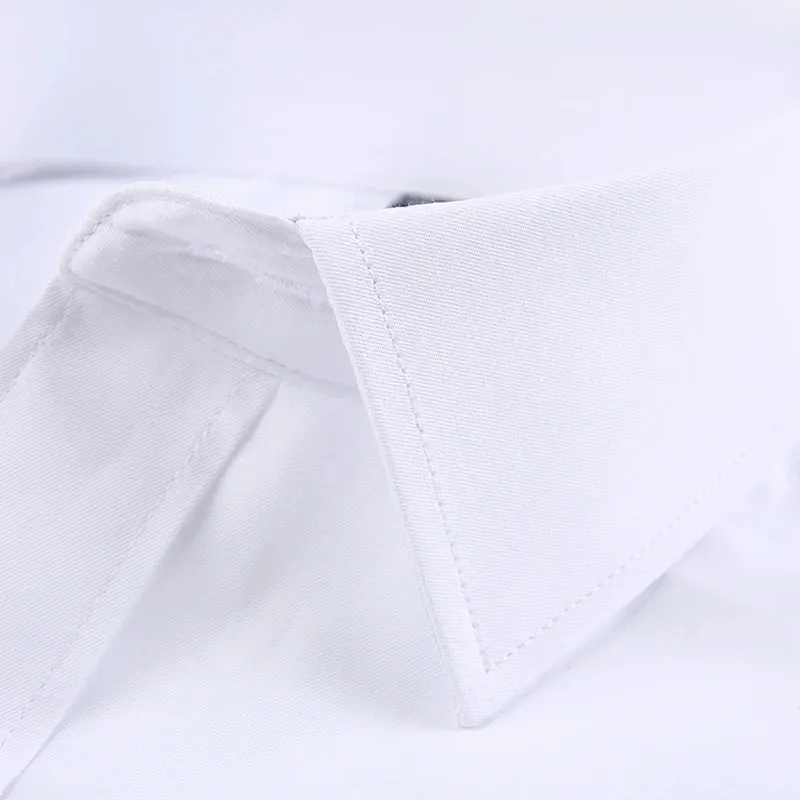 MC - Classic Dress Shirt for Men: Long sleeve, standard fit, perfect for business and casual office wear