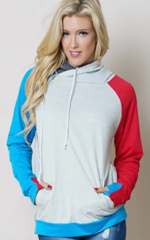 Metro Moto Colorblock Hoodie