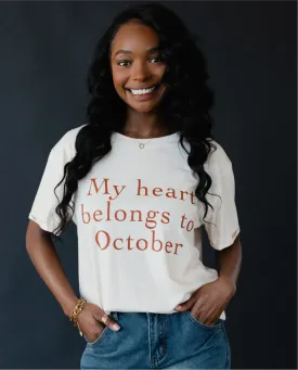 My Heart Belongs To October