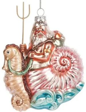 Riding The Waves Glass 3-Pc. Ornament Set