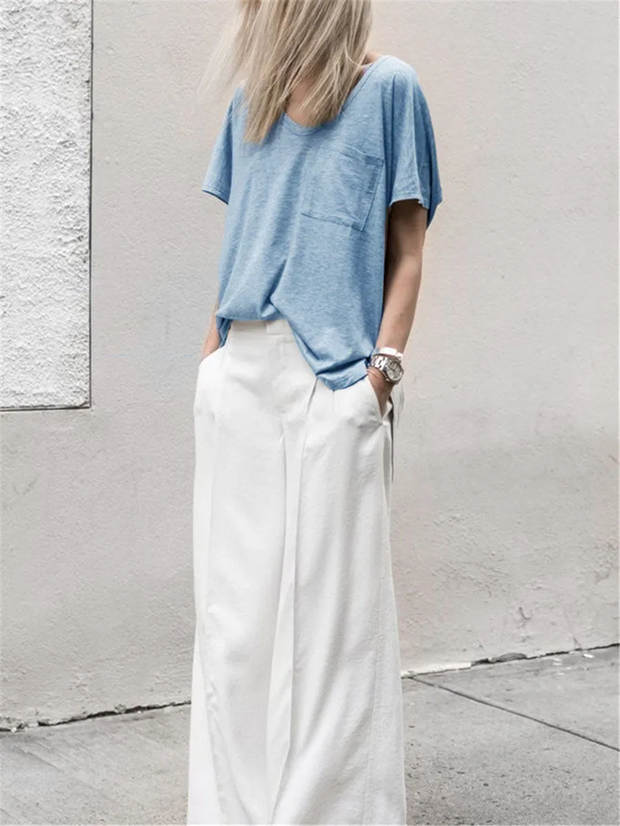 Simple Casual Comfortable Soft Pants