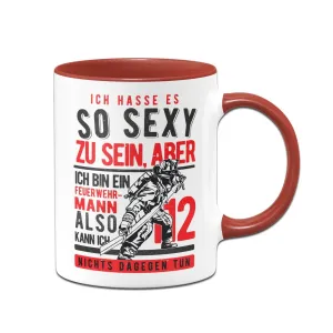 Tasse - Ich hasse es so sexy zu sein, aber ich bin ein Feuerwehrmann